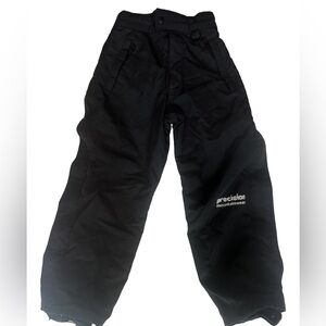 Precision Mountainwear Children’s Black Unisex Ski Snowboard Pants 8